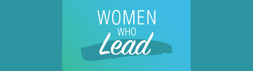 women who lead banner