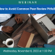 How to Avoid Common Peer Review Pitfalls Webinar