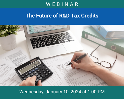 The Future of R&D Tax Credits Webinar